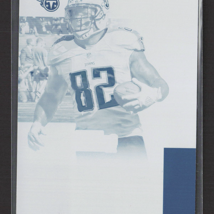 2019 Panini Plates & Patches Delanie Walker #NI-DW Cyan 1/1 Printing Plate