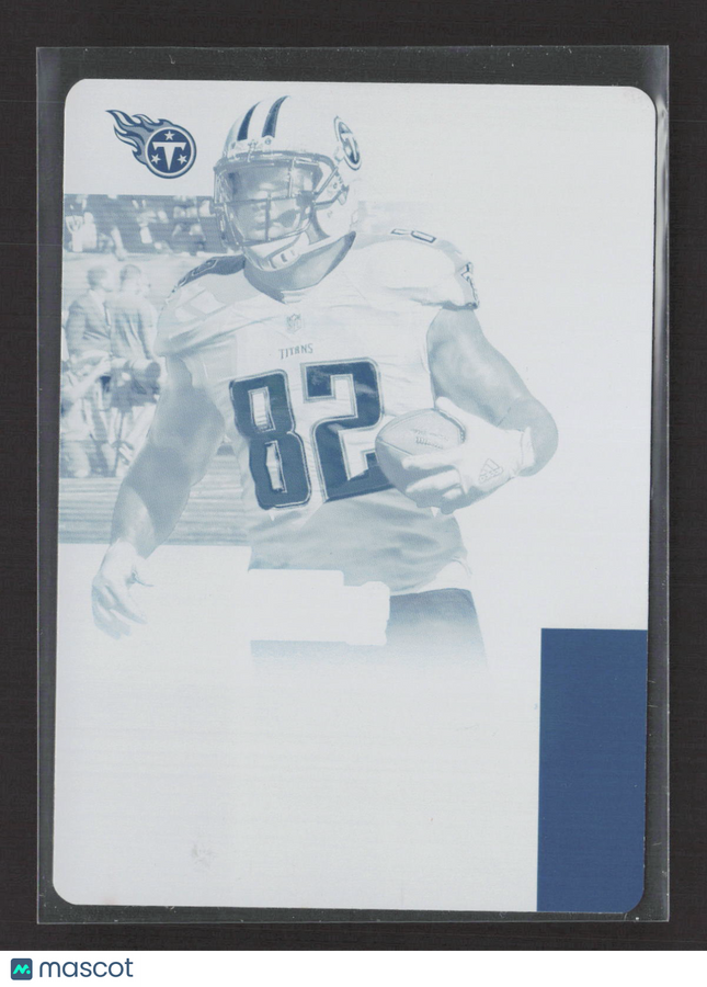 2019 Panini Plates & Patches Delanie Walker #NI-DW Cyan 1/1 Printing Plate