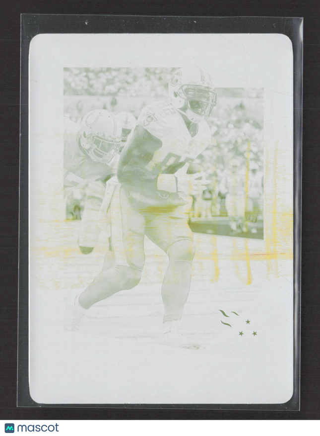 2018 Panini Score Delanie Walker #318 Yellow Printing Plate 1/1