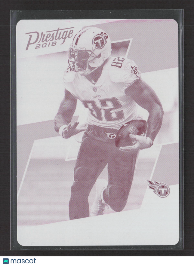 2018 Panini Prestige Delanie Walker #109 Magenta Printing Plate 1/1