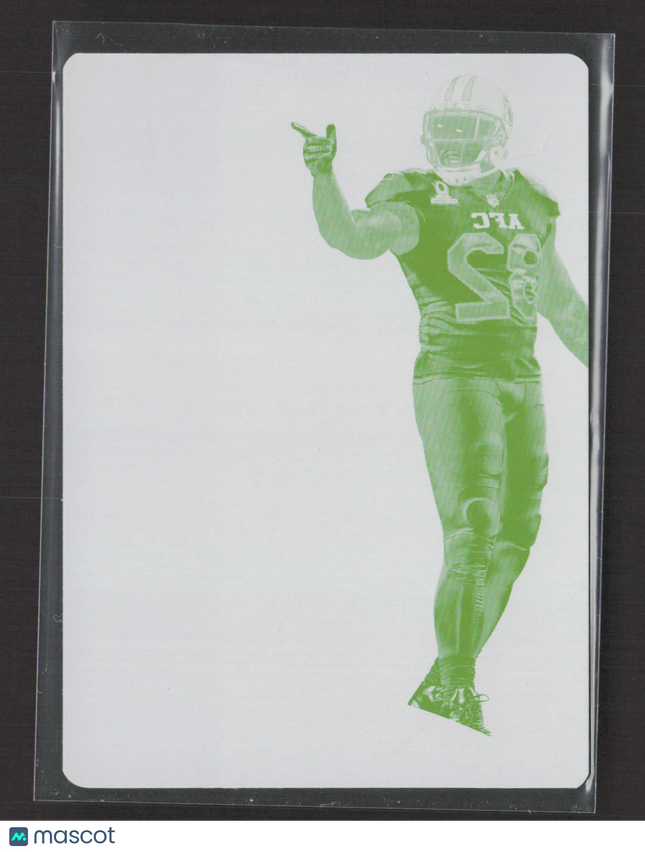 2019 Panini Plates & Patches Delanie Walker #PB-15 Yellow 1/1 Printing Plate
