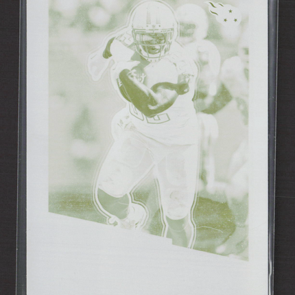 2018 Plates & Patches Classics Delanie Walker #59 Yellow 1/1 Printing Plate