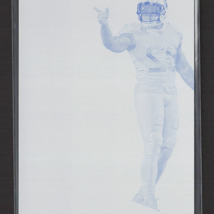 2019 Panini Plates & Patches Delanie Walker #PB-15 Cyan 1/1 Printing Plate