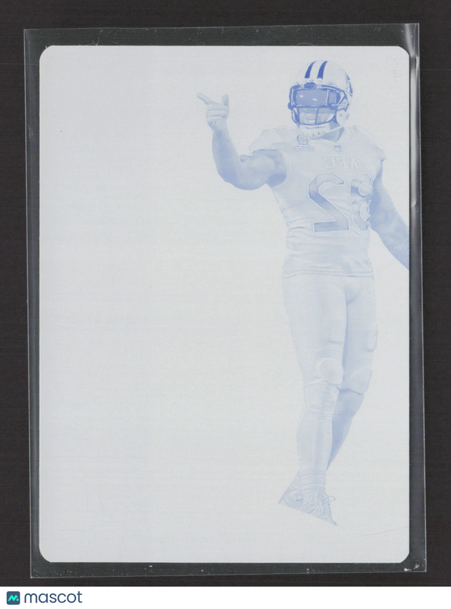 2019 Panini Plates & Patches Delanie Walker #PB-15 Cyan 1/1 Printing Plate