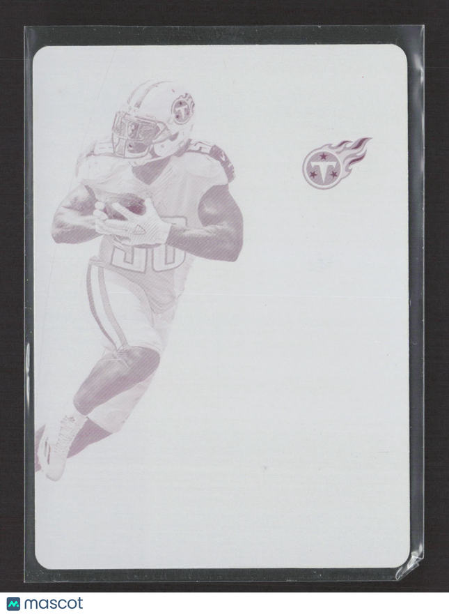 2018 Panini Contenders Optic Delanie Walker #23 Magenta Printing Plate 1/1