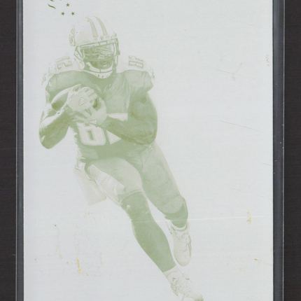 2017 Panini Rookies & Stars Delanie Walker #94 Yellow Printing Plate 1/1