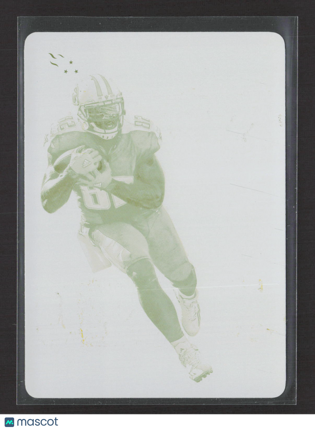 2017 Panini Rookies & Stars Delanie Walker #94 Yellow Printing Plate 1/1