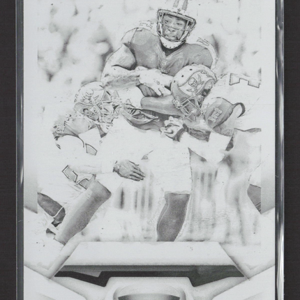 2017 Plates & Patches Certified Delanie Walker #63 Black 1/1 Printing Plate