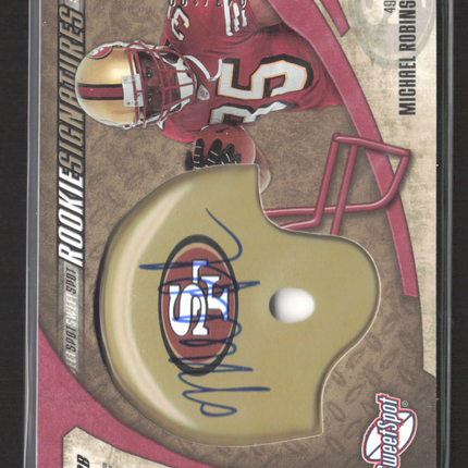 2006 Upper Deck Sweet Spot Sweet Spot Signatures Michael Robinson #216 Auto /100