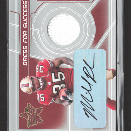 2006 Rookies & Stars Dress for Success Michael Robinson #DS-7 Jersey Auto /5