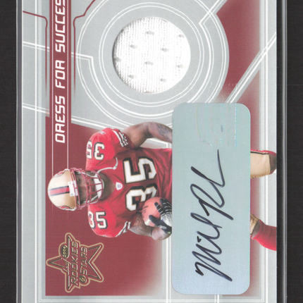 2006 Rookies & Stars Dress for Success Michael Robinson #DS-7 Jersey Auto /10