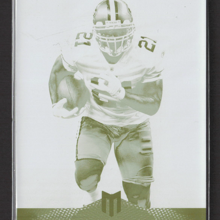 2012 Panini Momentum Frank Gore #9 Yellow Printing Plate 1/1