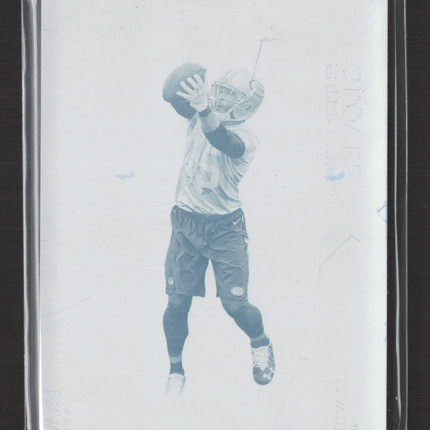 2017 Panini Impeccable Pierre Garcon #26 Cyan Printing Plate Printing Plate