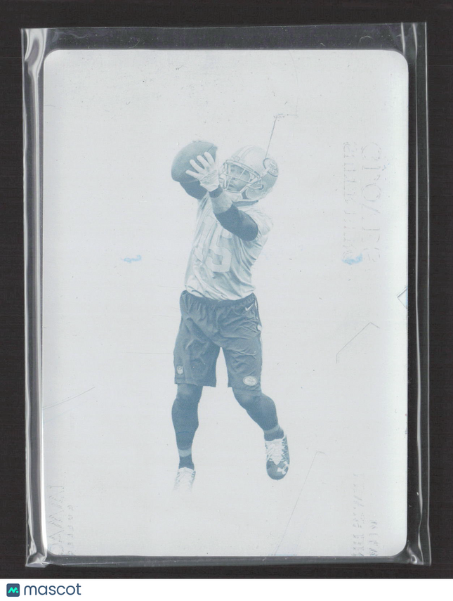 2017 Panini Impeccable Pierre Garcon #26 Cyan Printing Plate Printing Plate