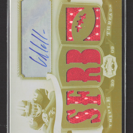 2009 Topps Triple Threads Glen Coffee White Whale 1/1 Jersey Relic Card Auto