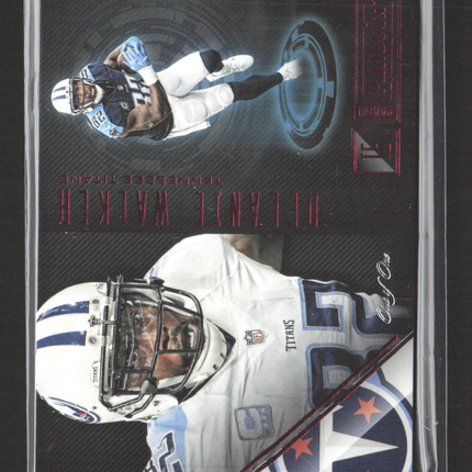 2016 Panini Playbook Delanie Walker #12 Red 1/1