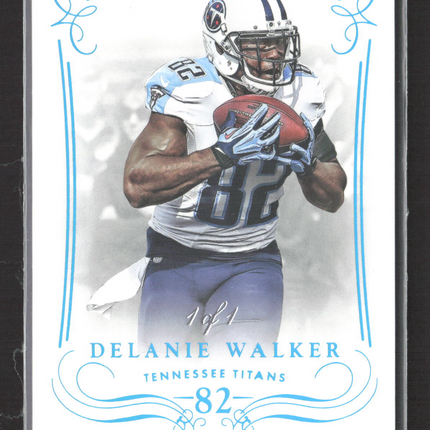2015 Panini National Treasures Delanie Walker #18 Platinum 1/1