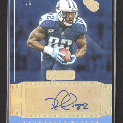 2016 Panini Donruss Signature Series Delanie Walker #14 4/5 Auto