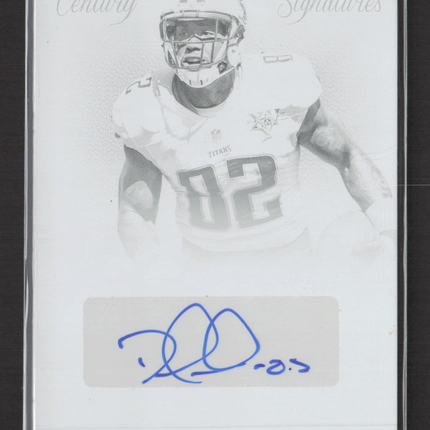 2014 National Treasures Century Delanie Walker #96 Cyan Printing Plate Auto 1/1