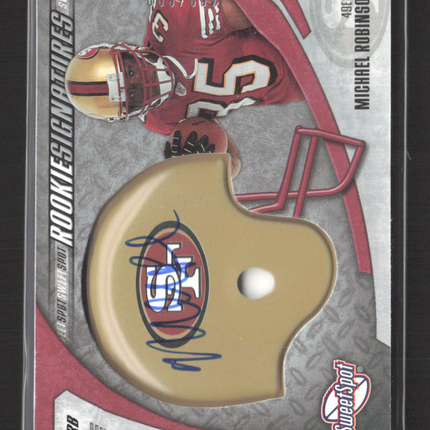 2006 Upper Deck Sweet Spot Rookie Signatures Michael Robinson #216 /899 Auto
