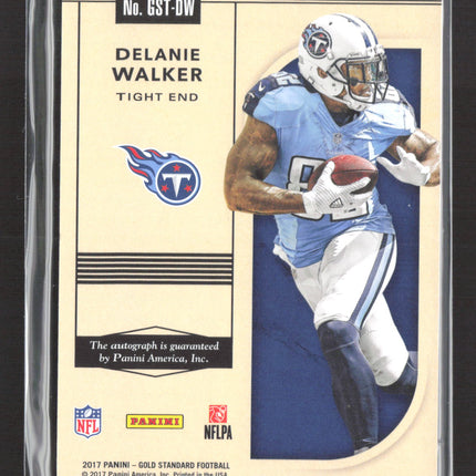 2017 Panini Gold Standard Gold Strike Delanie Walker #GST-DW 21/25 Auto