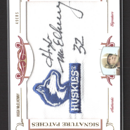 2008 National Treasures Signature Patches Hugh McElhenny #63 Patch 07/26 Auto