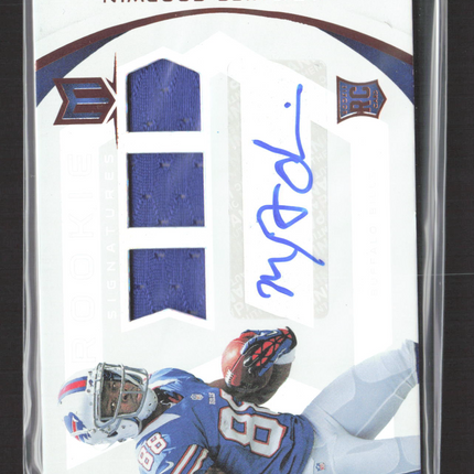 2013 Panini Momentum Marquise Goodwin #224 Patch Rookie Signatures RC Auto