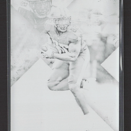 2017 Panini Plates Patches Elite Football Delanie Walker #13 Black Printing 1/1