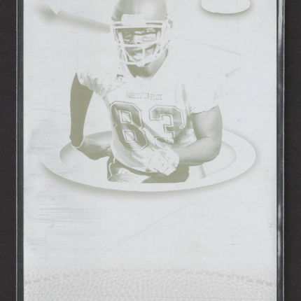 2007 SAGE HIT Playmakers Jason Hill #P43 Black Printing Plate 1/1