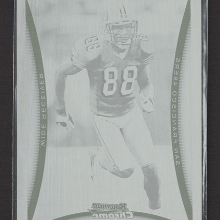 2008 Bowman Chrome Isaac Bruce #BC199 Black Printing Plate 1/1