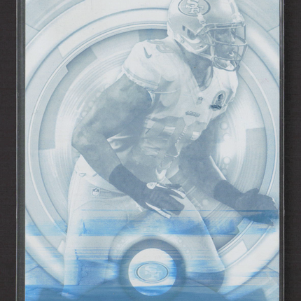 2013 Topps Strata Aldon Smith #47 Cyan Printing Plate 1/1