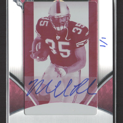2006 Upper Deck Ultimate Michael Robinson #229 Magenta Printing Plate 1/1 Auto