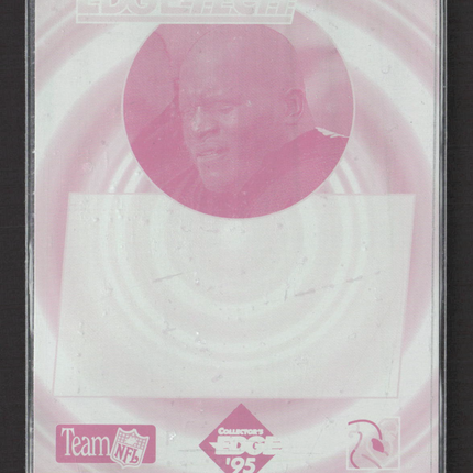 1995 Collector's Edge Edge Tech Warren Moon #48 Magenta Printing Plate 1/1