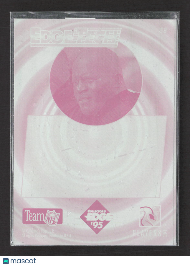 1995 Collector's Edge Edge Tech Warren Moon #48 Magenta Printing Plate 1/1
