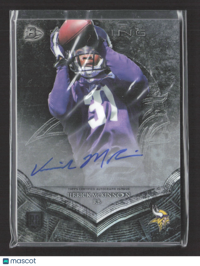 2014 Topps Bowman Sterling Jerrick McKinnon #BSA-JMC Auto