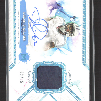 2024 Topps Motif Delanie Walker #MRR-DWA 09/35 Patch Auto