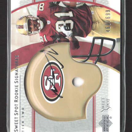 2004 Upper Deck Sweet Spot Sweet Spot Rookie Tier Two Rashaun Woods #274 Auto