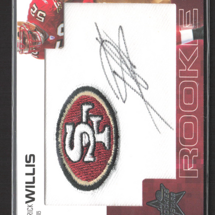 2007 Donruss Rookies & Stars Patrick Willis #223 Patch Auto /99