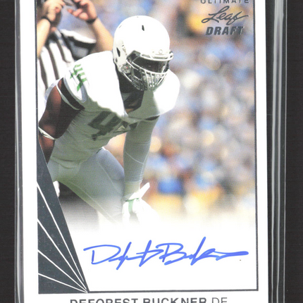 2016 Leaf Ultimate Draft DeForest Buckner #BA-DFB Auto