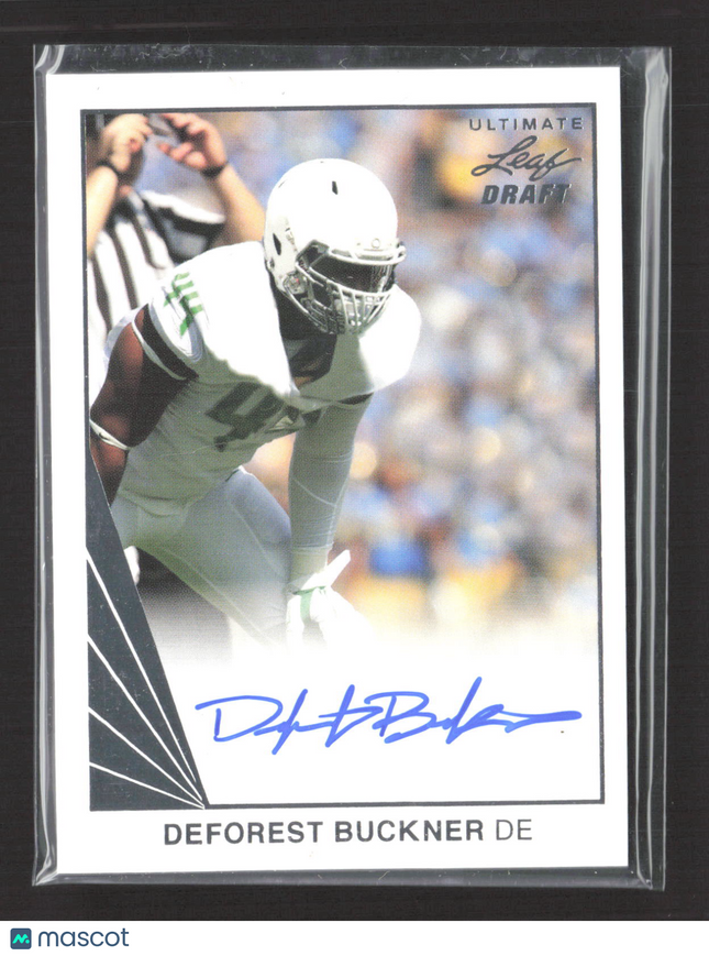 2016 Leaf Ultimate Draft DeForest Buckner #BA-DFB Auto