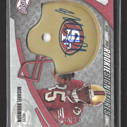 2006 Upper Deck Sweet Spot Sweet Spot Rookie Michael Robinson #216 Auto /899
