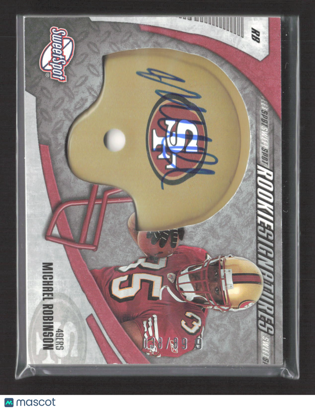 2006 Upper Deck Sweet Spot Sweet Spot Rookie Michael Robinson #216 Auto /899
