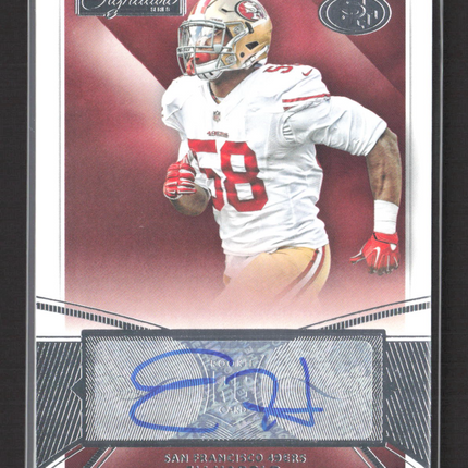 2015 Panini Donruss Signature Series Eli Harold #406 Auto