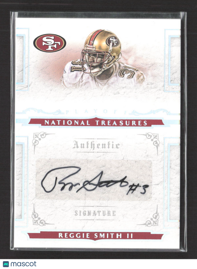 2008 Playoff National Treasures Reggie Smith II #190 76/99 Auto