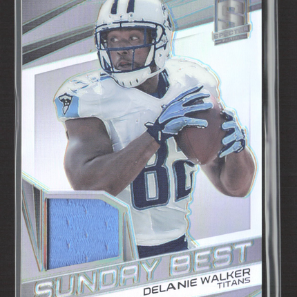 2015 Panini Spectra Prizm Sunday Best Delanie Walker #SB-DW 027/199 Jersey