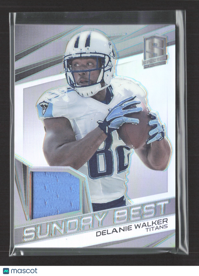 2015 Panini Spectra Prizm Sunday Best Delanie Walker #SB-DW 027/199 Jersey