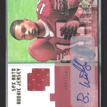 2006 Upper Deck SPx Brandon Williams #194 149/350 Rookie Jersey Auto