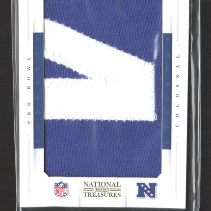 2013 National Treasures Colossal Andy Lee #36 Prime 1/2 Pro Bowl Jersey Patch