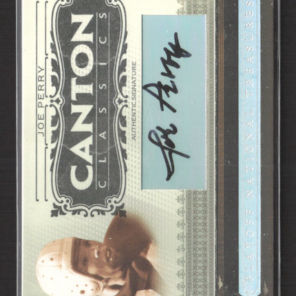 2006 Playoff National Treasures Canton Classics Joe Perry #CC-JP 24/99 Auto