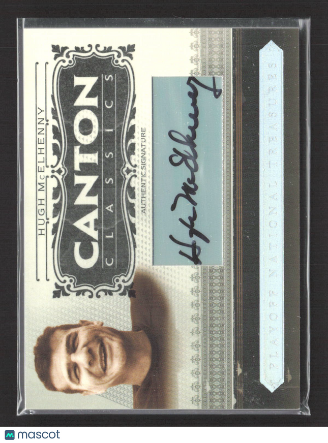 2006 Playoff National Treasures Canton Classics Hugh McElhenny #CC-HM Auto /99